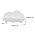 thumbnail image 3 of Estante de nube, estante de ducha con forma de nube, estante de almacenamiento para baño, estantes colgantes, barra, jabonera, jabonera montada en la pared, 3 of 5