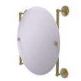 thumbnail image 1 of Monte Carlo Collection Round Frameless Rail Mounted Mirror, 1 of 1