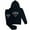 BLACK, variant on Men Classic Pullover Canada Print Sweatsuit