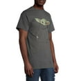 thumbnail image 6 of Star Wars Baby Yoda Standing & Starry Night Men's and Big Men's Graphic T-Shirt, 2-Pack, 6 of 13