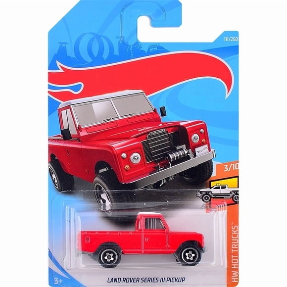 HW 2019 Land Rover Series III Pickup (Rouge) HW Camions Chauds