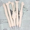 thumbnail image 5 of jesticaly 5pcsBallpiont Pens Design Black Ink Pens for Artist Students Office 2Set, 5 of 5