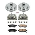 thumbnail image 2 of PowerStop Rear Stock Replacement Brake Pad and Rotor Kit with Calipers Fits: NISSAN SUZUKI Select Models KCOE4621, 2 of 7