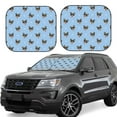 thumbnail image 6 of Kdxio Corgi Dog Print 2-Piece Sun Shade Front Windshield - Foldable Car Front Window Sunshades For Most Sedans Suv Truck, 6 of 6