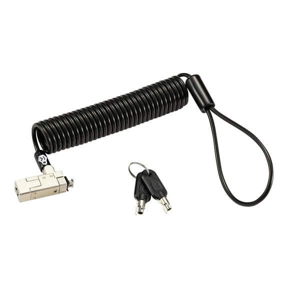 Kensington Slim NanoSaver 2.0 Portable Keyed Laptop Lock (k65025ww)