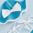 thumbnail image 5 of 6-12 M Bathing Suit For Girls Summer Girl Piece Swimsuit with Matching Sun Hat for Beach Pool, 5 of 5