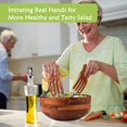 thumbnail image 4 of Juego de ensaladeras AIDEA de madera de acacia con 2 manecillas de madera de 3,5 L, 4 of 7