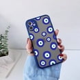thumbnail image 1 of Funda de teléfono Lucky Eye Blue Evil Eye Print para iPhone SE2020 12 13 mini 11 14 Pro Max XR X XS MAX 7 8 6s Plus, funda a prueba de golpes Tan Jianjun unisex, 1 of 2