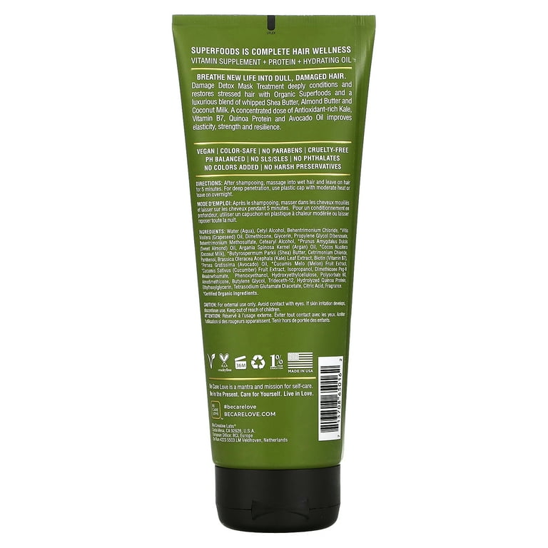Kale Damage Detox Mask Treatment Kale Damage Detox Mask Treatment