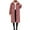 Pink, variant on Cavosen Long Teddy Coat for Men Winter Thicken Wool Notch Lapel Single Breasted Long Pea Coat with Pocket Long Sleeve Solid Oversized Jackets Soft Warm Elegant Outwear