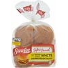 Sara Lee Soft & Smooth Whole Grain White Hamburger Buns, 8 count, 14 oz