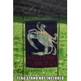 thumbnail image 4 of Toland Home Garden Summer Blues-Welcome to Virginia Crab Flag Double Sided 12x18 Inch, 4 of 5