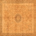 thumbnail image 1 of Ahgly Company Indoor Square Oriental Orange Modern Area Rugs, 4' Square, 1 of 4