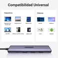 thumbnail image 3 of Adaptador Multipuerto USB C UGREEN Aluminio Compatible con MacBook M1 M2 iPad iPhone, 3 of 8