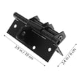 thumbnail image 2 of GARVALON Screen Door Spring Hinge Black Manganese Steel For Doors 1Pcs, 2 of 8