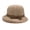 Brown, variant on Classic Felt Cloche Hat for Women, Fall Winter Soft Fedora Bucket Hat, Vintage Short Brim Bowler Cap with Bow for Daily Wear, Travel