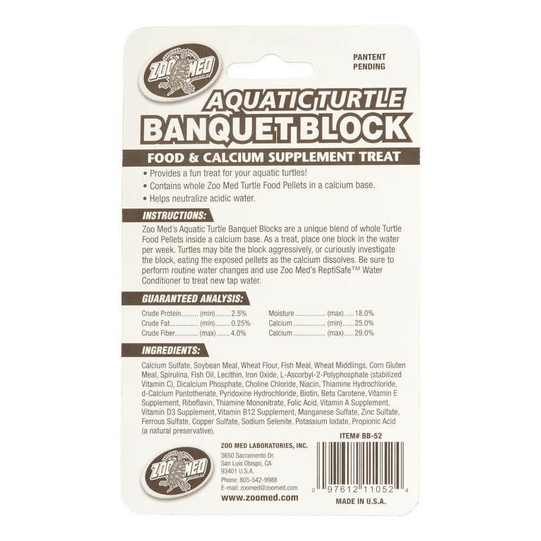 AQUATIC TURTLE BANQUET BLOCK AQUATIC TURTLE BANQUET BLOCK