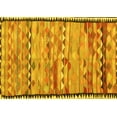 thumbnail image 1 of Ahgly Company Indoor Rectangle Oriental Yellow Traditional Area Rugs, 6' x 9', 1 of 4