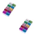 thumbnail image 4 of Seitruly 1 caja de pegatinas de papel de aluminio para uñas de cielo estrellado, pegatinas de transferencia de brillo de uñas de Color caramelo, Type1 NO1 Seitruly CBP093171, 4 of 5