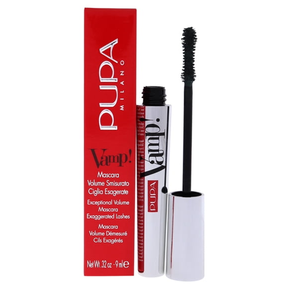 Máscara de Pestañas Pupa Milano ¡Vamp! 504 Verde Militar 0.32 oz