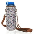 thumbnail image 1 of Made Easy Kit Neoprene Water Bottle Carrier Holder with Adjustable Shoulder Strap for Insulating & Carrying Water Container Canteen Flask Available in 5 Sizes, 1 of 1
