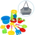 thumbnail image 2 of Bolsa De Playa Tmvgtek Bolsa De Natación Plegable Para Niños Al Aire Libre, Almacenamiento De Juguetes Para Playa, Bolsa De Conchas Marinas (Gris), 2 of 4