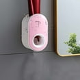 thumbnail image 5 of Auto Toothpaste Dispenser - Hands-Free Wall Mounted Paste Squeezer Bathroom Organizer Tool All-Ages Design Removable Nozzle​, 5 of 7