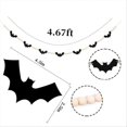 thumbnail image 2 of Wooden Halloween Bat Bead Garland Banner Halloween Decoration, 2 of 5