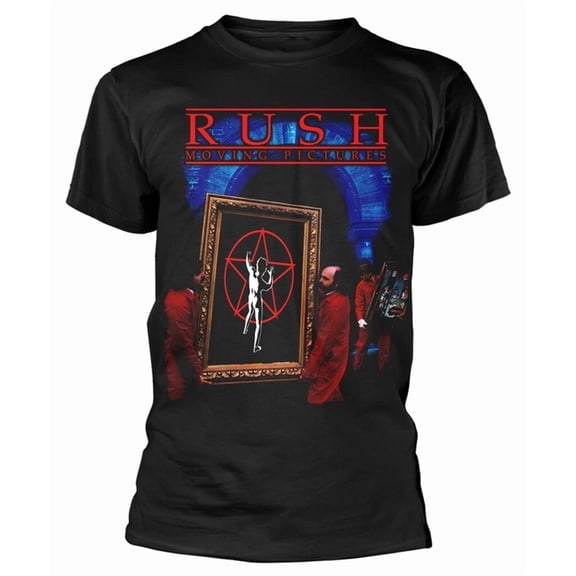 RETRO Rush Moving Pictures T-Shirt OFFICIAL