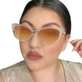 thumbnail image 3 of Sexy Fashion Cat Eye Glasses Clear Lens Hot Frames For Adult, 3 of 7