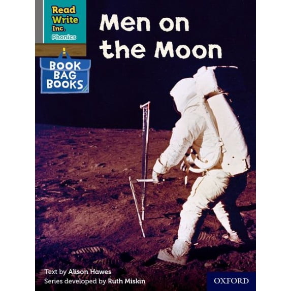 Pre-Owned Read Write Inc. Phonics: Grey Set 7 Book Bag Book 3 Men On The Moon
