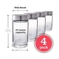 thumbnail image 4 of 10 oz Mason Drinking Jars 4 Pack, For Juices Smoothies and Beverages, 4 of 9