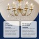 thumbnail image 4 of Sparkle Cystal Chandelier Cleaner Spray Drip Dry Spray No Wipe Dust Remover Glass Cleaner Spray, 4 of 5