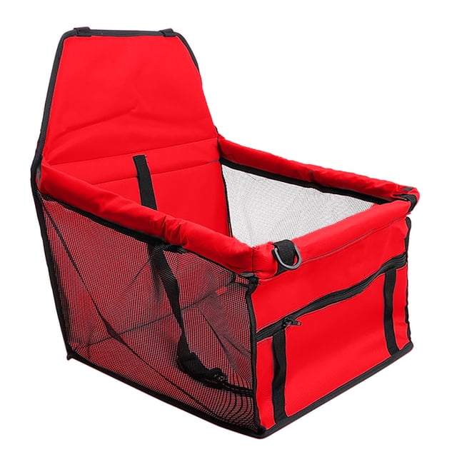 Car Seat | Easy Install And Comfort For Your Dog In The Car Water Proof Dog Car Bed For Dogs Small Dog Car Seat For Small Dogs Pet Booster Seat For Car With 1 Storage Pockets