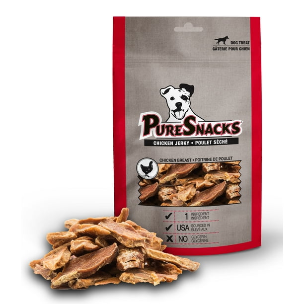 PureSnacks Chicken Jerky Dog Treats, 22.5 oz.