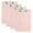 Pink, variant on Bxaolu 1 Pack Plastic Clipboards, A4Clip Boards with Low Profile Metal Clip,Hangable Low Profile Clipboard, Standard Letter Size for Home, Office Supplies, Black