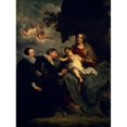thumbnail image 2 of The Virgin and Child with Donors by Anthony van Dyck 17th Century France Paris Musee du Louvre, 2 of 4