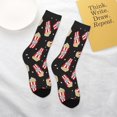 thumbnail image 4 of Uemuo Popcorn Printed Kids Boys Socks Seamless Crew Socks Crazy Funny Athletic Sport Socks for Children, 4 of 6