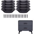 thumbnail image 1 of Nordic Style Solid Wood Bedside Table, Multipurpose Storage Solution With Ergonomic Handle For Home Office Or Bedroom, 1 of 5