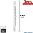 thumbnail image 2 of Satco S3411 500W 120V R7s Double Ended 3 bulbs / Pack, 2 of 2