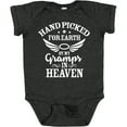 thumbnail image 3 of Inktastic Handpicked for Earth by My Gramps in Heaven with Angel Wings Boys or Girls Baby Bodysuit, 3 of 5