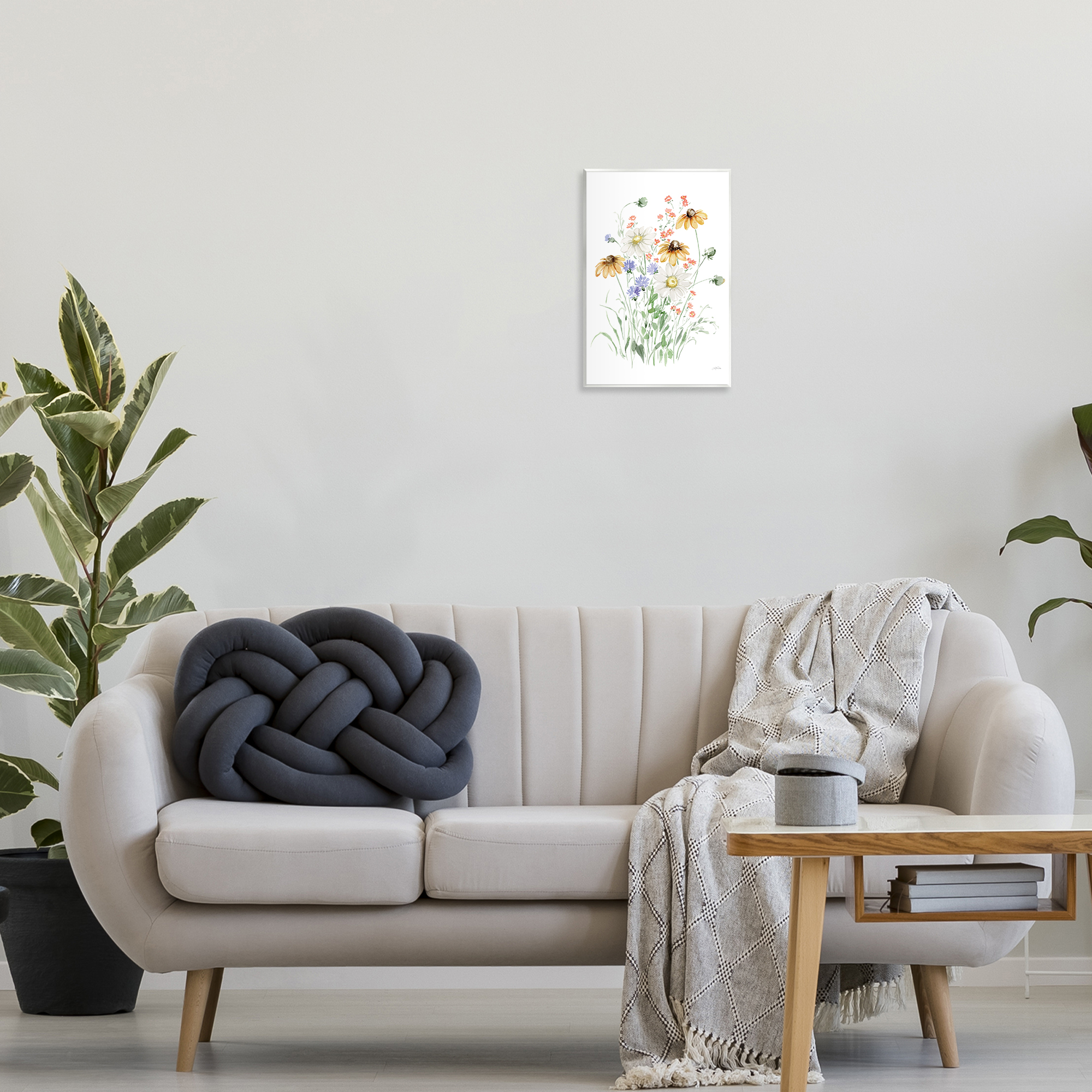 Stupell Industries Summer Garden Blooms Botanical & Floral Painting Unframed Art Print Wall Art, 10 x 15