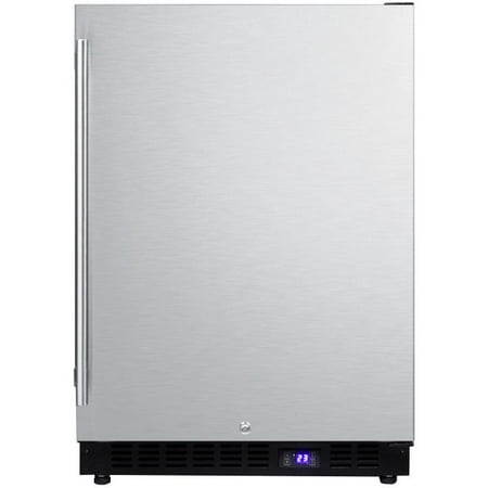 Summit 24-Inch 3.72 Cu. Ft. Outdoor Rated Compact Freezer With Ice