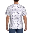 thumbnail image 2 of Rocae Lavender Flowers for Men's Moisture-Wicking Crew Tee - T-Shirt for Sports, Outdoor Activities, and Casual Wear, 2 of 9