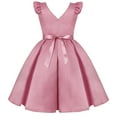 thumbnail image 6 of Elegant Girls' Special Occasion Princess Dresses for Embroidered Dress Girl's Evening Dress Pink, 6 of 8