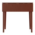 thumbnail image 2 of Pemberly Row Double Drop Leaf Solid Wood Dining Table in Antique Walnut, 2 of 11