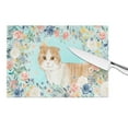 thumbnail image 4 of Carolines Treasures CK3397LCB Scottish Fold Spring Flowers Glass Cutting Board Large, 12H x 16W, multicolor, 4 of 4