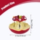 thumbnail image 5 of Plato de cerámica para fruta, bandeja decorativa con tenedores de acero inoxidable para fruta. Manzana 215cmx16cm, 5 of 9