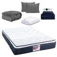 thumbnail image 1 of Colchón Individial Monaco + Almohada 2Pack + Protector Cloud + Sabanas Softy + Edredón Homy, 1 of 8