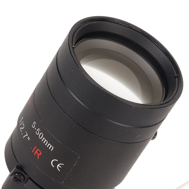 Lente CCTV Bling Bling F1.6 HD 4MP Montura M12 Enfoque largo 10X para cámara de seguridad IP AHD